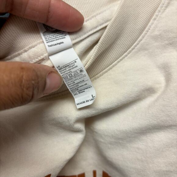 Unfinished Legacy Shirt A Genius in the Hood Large Los Angeles Apparel USA Made - Picture 7 of 9